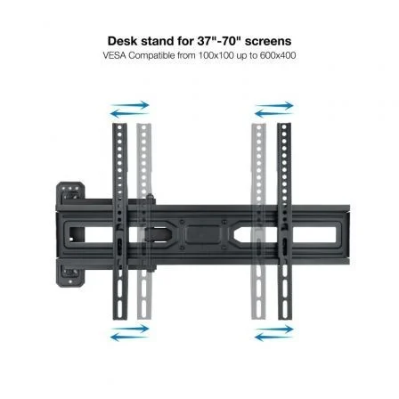 Tooq Soporte de Pared LP7863TN-B para TV de 37-70 pulgadas, Negro Tooq Soporte de Pared LP7863TN-B para TV de 37-70 pulgadas, Negro